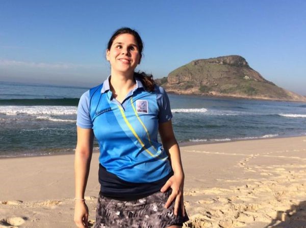 Resultado de imagen para Se llama Florencia Romero y es atleta.